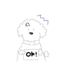 The very white dog（個別スタンプ：8）