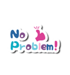 Colorful Text Stickers. 07（個別スタンプ：16）