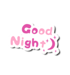 Colorful Text Stickers. 08（個別スタンプ：38）