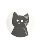 黒猫クロミの日常スタンプ（個別スタンプ：23）