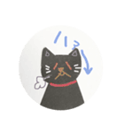 黒猫クロミの日常スタンプ（個別スタンプ：29）