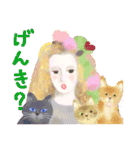 The cat which likes Laurencin（個別スタンプ：9）