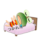 Rqbbit and Frog no2（個別スタンプ：36）