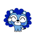 The Little Blue Lion（個別スタンプ：1）