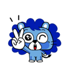 The Little Blue Lion（個別スタンプ：3）