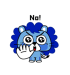 The Little Blue Lion（個別スタンプ：5）