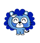 The Little Blue Lion（個別スタンプ：7）