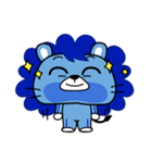 The Little Blue Lion（個別スタンプ：8）