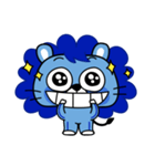 The Little Blue Lion（個別スタンプ：9）