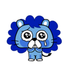 The Little Blue Lion（個別スタンプ：21）