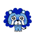 The Little Blue Lion（個別スタンプ：22）