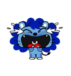 The Little Blue Lion（個別スタンプ：24）