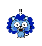 The Little Blue Lion（個別スタンプ：25）