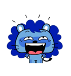 The Little Blue Lion（個別スタンプ：32）