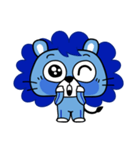 The Little Blue Lion（個別スタンプ：34）