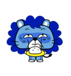 The Little Blue Lion（個別スタンプ：35）