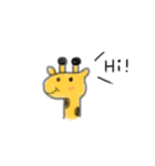 Emotional Giraffe（個別スタンプ：1）