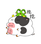 froggy ＆ cow（個別スタンプ：2）