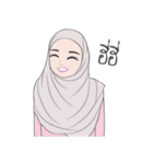 Hijabi (thai. version)（個別スタンプ：21）