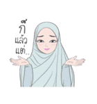 Hijabi (thai. version)（個別スタンプ：28）