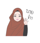 Hijabi (thai. version)（個別スタンプ：40）