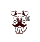 Bearded dog（個別スタンプ：2）