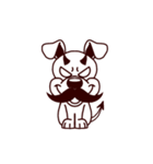 Bearded dog（個別スタンプ：3）