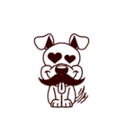 Bearded dog（個別スタンプ：5）