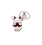 Bearded dog（個別スタンプ：8）