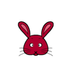 Many Red Rabbits（個別スタンプ：3）