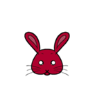 Many Red Rabbits（個別スタンプ：7）