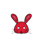 Many Red Rabbits（個別スタンプ：10）