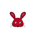 Many Red Rabbits（個別スタンプ：12）