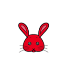 Many Red Rabbits（個別スタンプ：13）