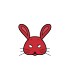 Many Red Rabbits（個別スタンプ：15）