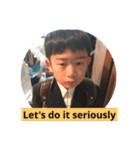 let's do it seriously（個別スタンプ：40）