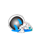 astronaut daily（個別スタンプ：16）