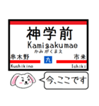 九州の鹿児島本線 今この駅だよ！タレミー3（個別スタンプ：25）