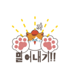 Baseball cheering cat（個別スタンプ：11）