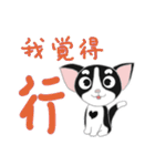 Tuxedo Cat(Daily buzzwords)（個別スタンプ：17）