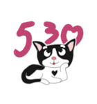 Tuxedo Cat(Daily buzzwords)（個別スタンプ：21）