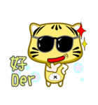 Cute striped cat. CAT180（個別スタンプ：3）