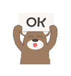 ベア Bear Kung（個別スタンプ：7）