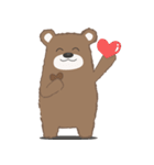 ベア Bear Kung（個別スタンプ：16）