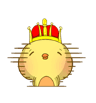 Crown Chicken！（個別スタンプ：21）