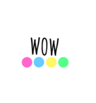 coloured circles（個別スタンプ：26）