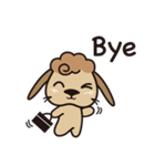 Maybe rabbit's little emotion（個別スタンプ：4）