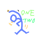 one,two,three！！（個別スタンプ：1）