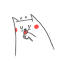 White Fat kat（個別スタンプ：3）