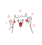 White Fat kat（個別スタンプ：30）